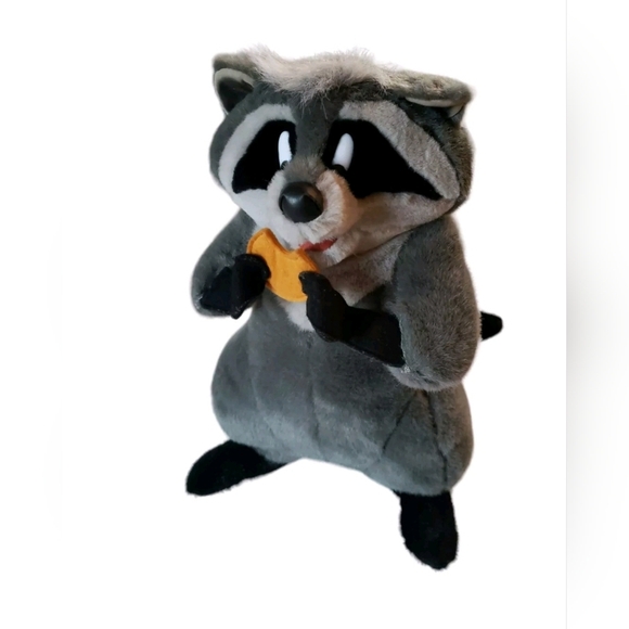 Vintage Douglas Large Meeko Disney  Raccoon Plush Stuffed Animal 15" Rare! - Picture 1 of 5